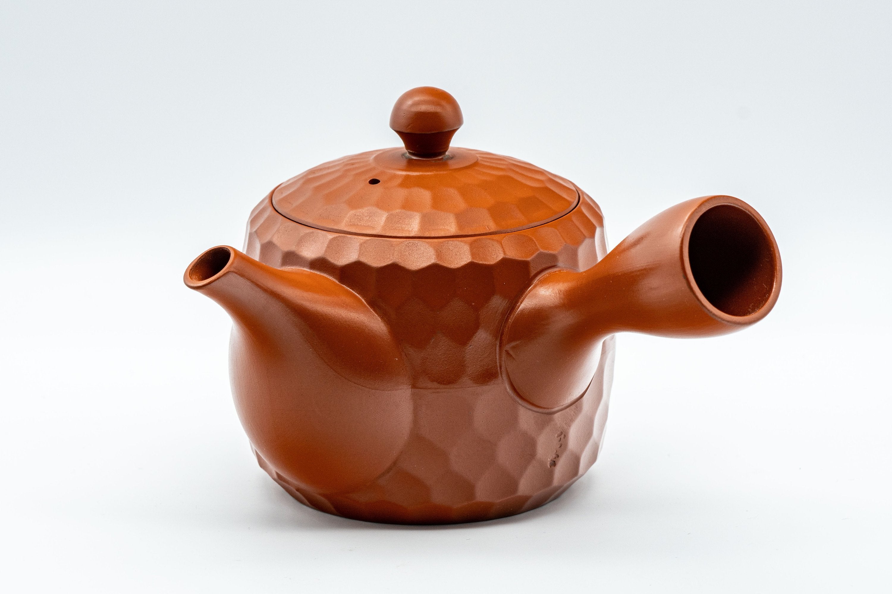 Japanese Kyusu - Hexagonal Tokoname-yaki Teapot - 350ml - Tezumi