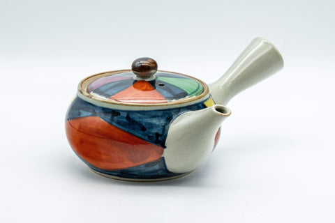 Japanese Kyusu - 陶山窯 Suyama Kiln Arita-yaki Debeso Teapot - 250ml