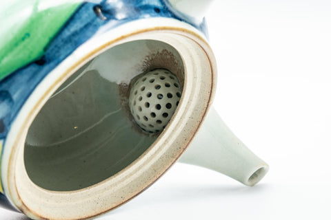 Japanese Kyusu - 陶山窯 Suyama Kiln Arita-yaki Debeso Teapot - 250ml