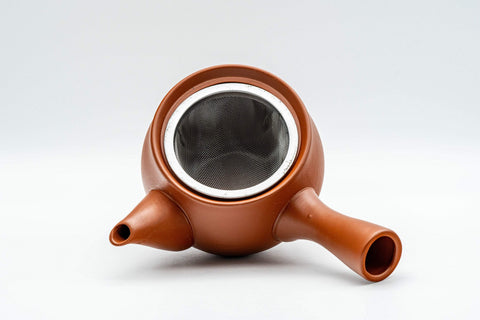 Japanese Kyusu - Bamboo Tokoname-yaki Teapot - 300ml - Tezumi