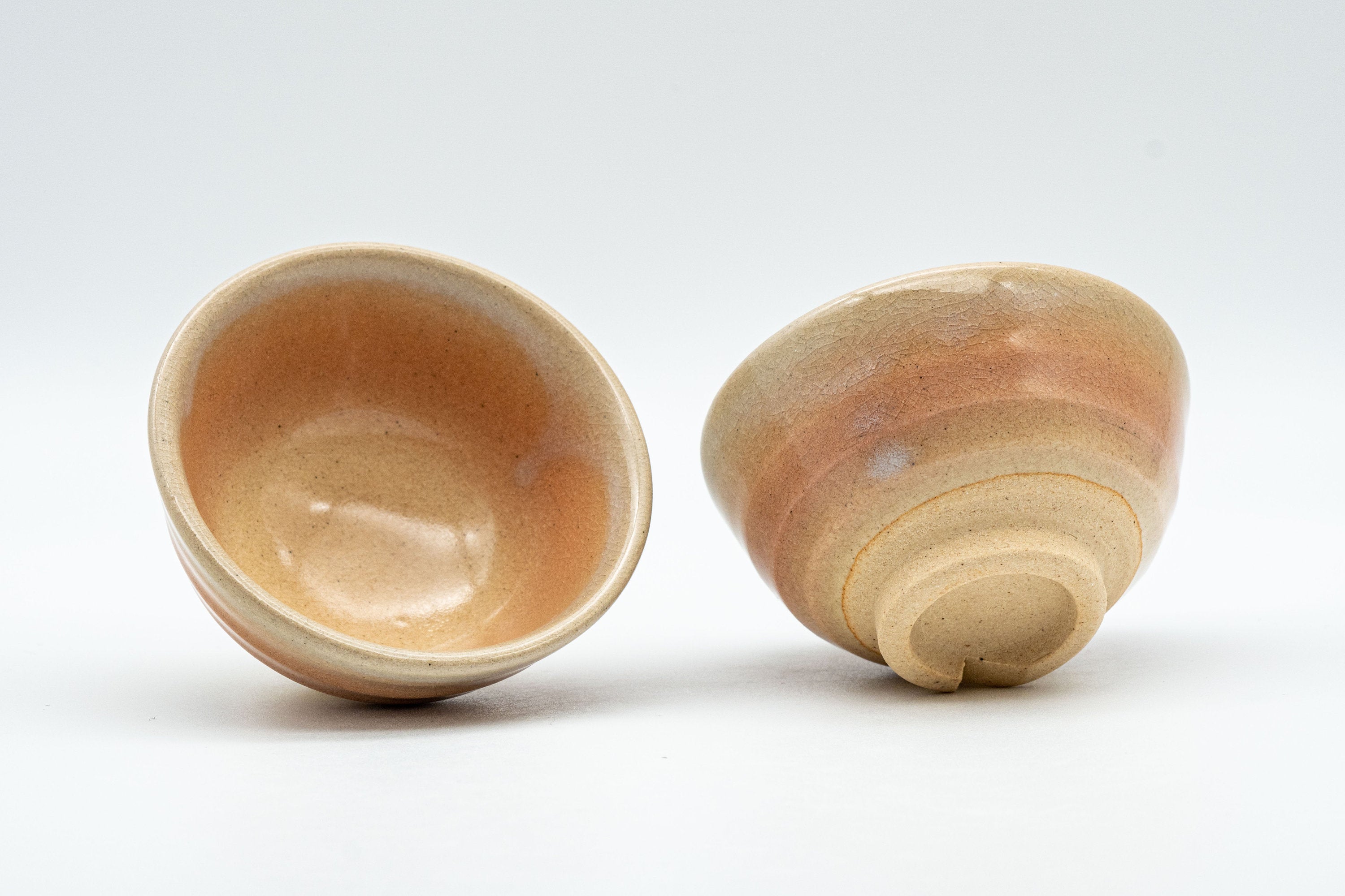 Vintage Hagi-yaki Guinomi Teacups - Thumbnail 3