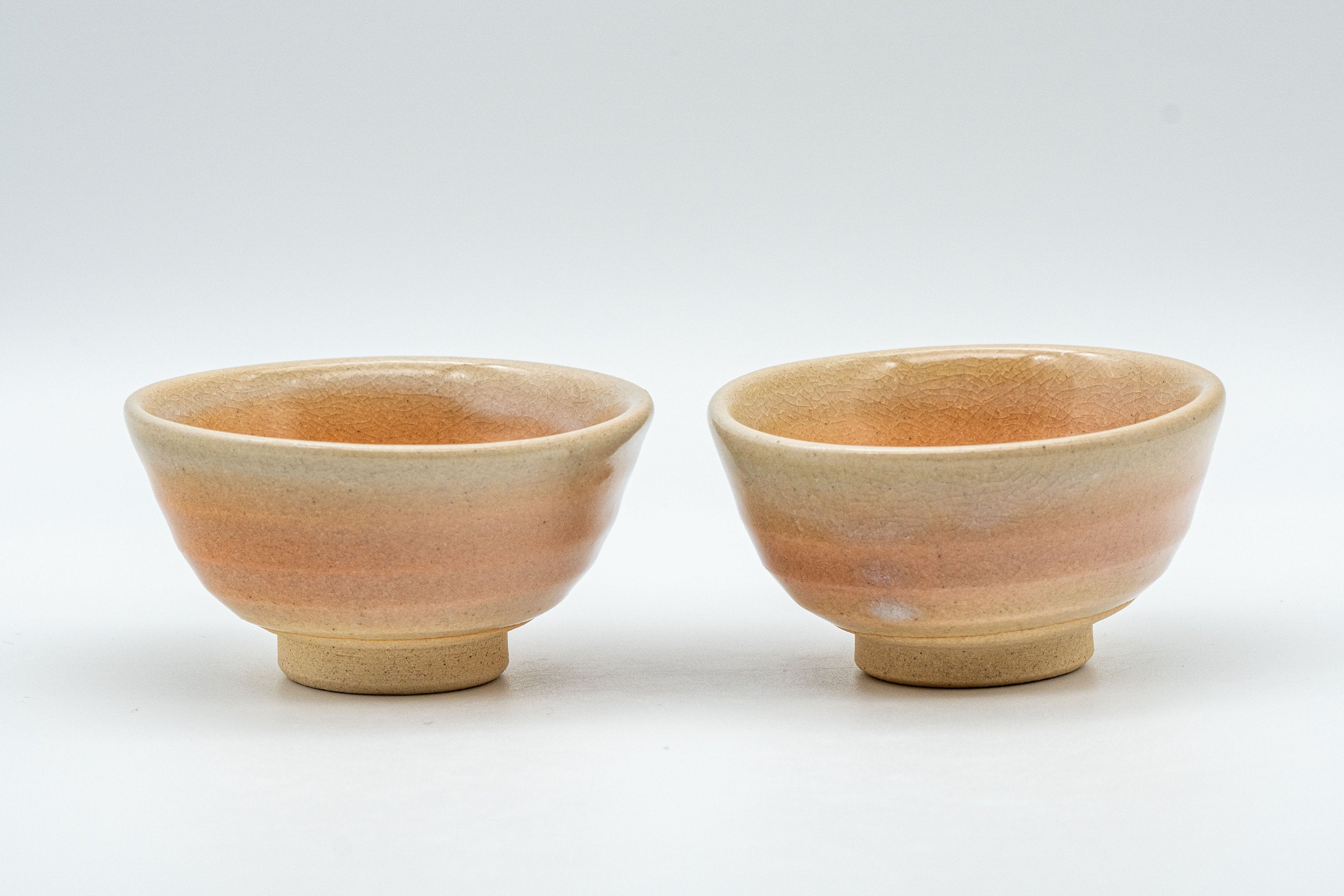 Vintage Hagi-yaki Guinomi Teacups - Thumbnail 2