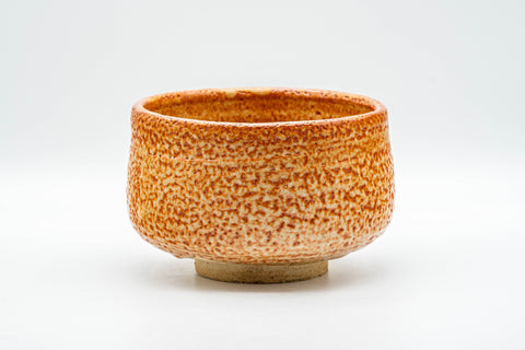 Japanese Matcha Bowl - Shino Glazed Yuzuhada Chawan Tea Bowl - 500ml - Tezumi