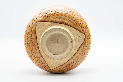 Japanese Matcha Bowl - Shino Glazed Yuzuhada Chawan Tea Bowl - 500ml - Tezumi