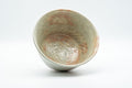 Japanese Matcha Bowl - Gohonte Hatazori-gata Kyo-yaki Chawan - 350ml - high angle view looking into the interior