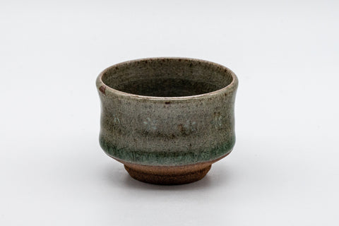 Japanese Teacup - Floral Dojimari-gata Guinomi - 50ml - front view showing the rim