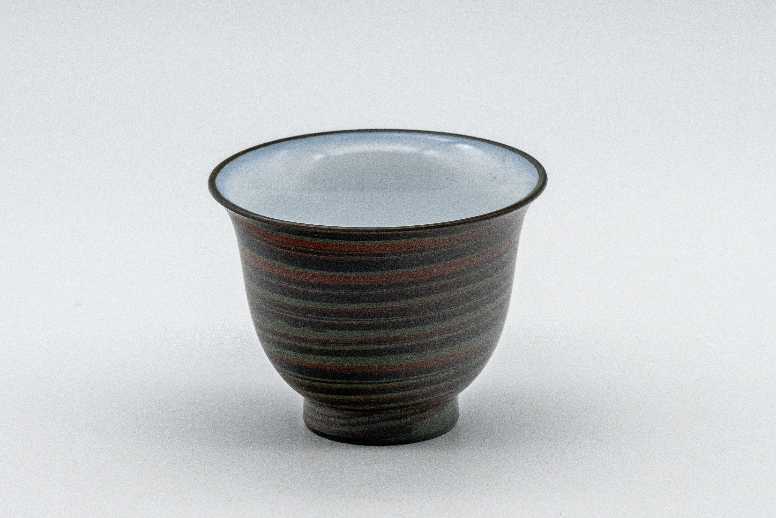 Japanese Teacup - Nerikomi Spiralled Senchawan - 55ml