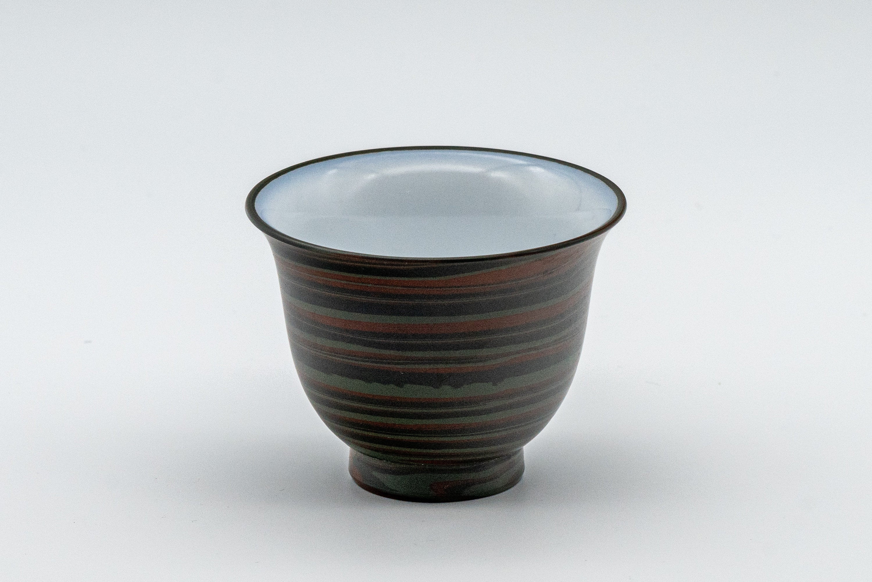 Japanese Teacup - Nerikomi Spiralled Senchawan - 55ml