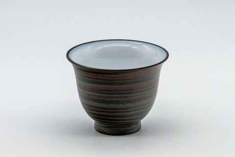 Japanese Teacup - Nerikomi Spiralled Senchawan - 55ml