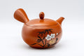 Japanese Kyusu - Bamboo Plum Blossoms Tokoname-yaki Teapot - 350ml - Tezumi