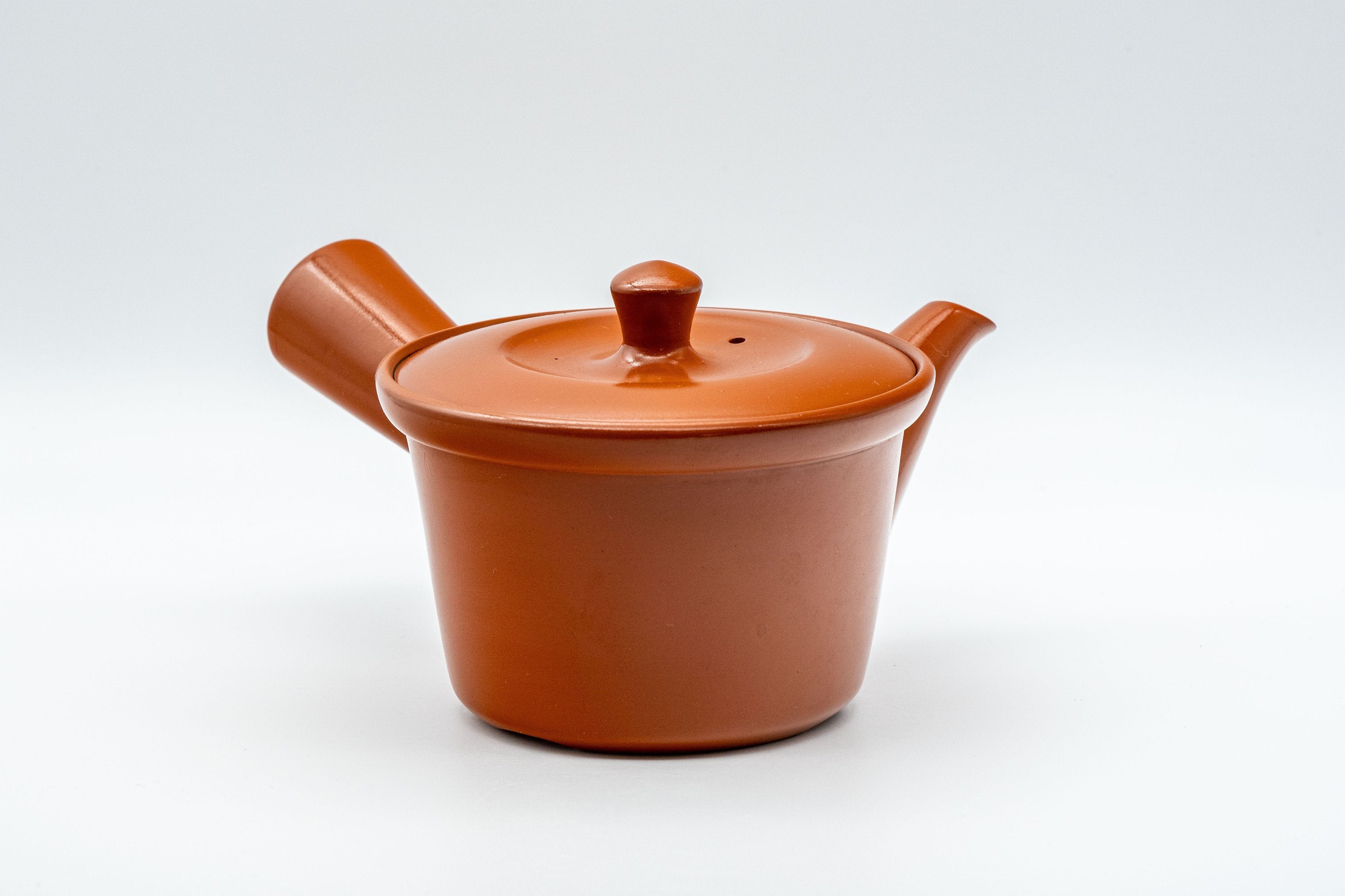 Japanese Kyusu - Trapezoidal Tokoname-yaki Teapot - 250ml