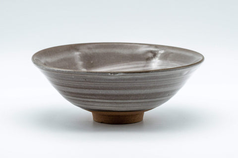 Japanese Matcha Set - Hakeme Hira-gata Summer Chawan with Bamboo Chasen Whisk and Chashaku Scoop - 250ml