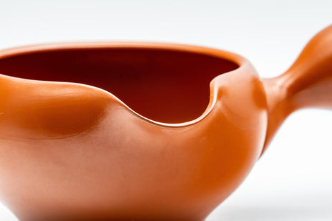 Japanese Yuzamashi - Red Shudei Tokoname-yaki Water Cooler - 300ml