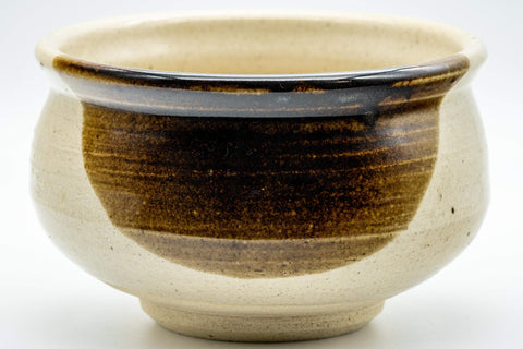 Japanese Kensui - Brown Glazed Water Bowl  - 650ml - Tezumi