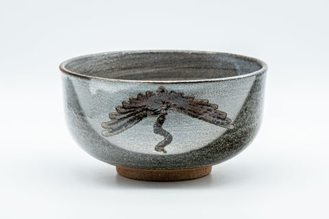 Japanese Matcha Set - Hantsutsu-gata Chawan with Bamboo Chasen Whisk and Chashaku Scoop - 500ml