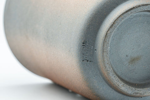 Japanese Teacups - Pair of Green Ash Tsutsu-gata Yunomi - 180ml