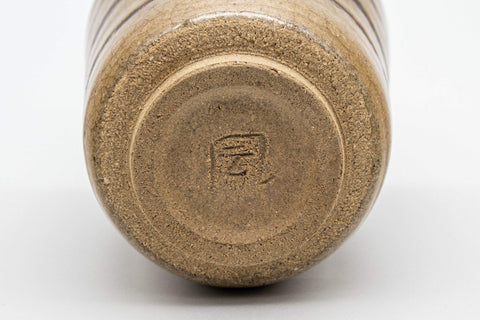 Japanese Teacup - Crazed Glazed Tsutsu-gata Yunomi - 160ml