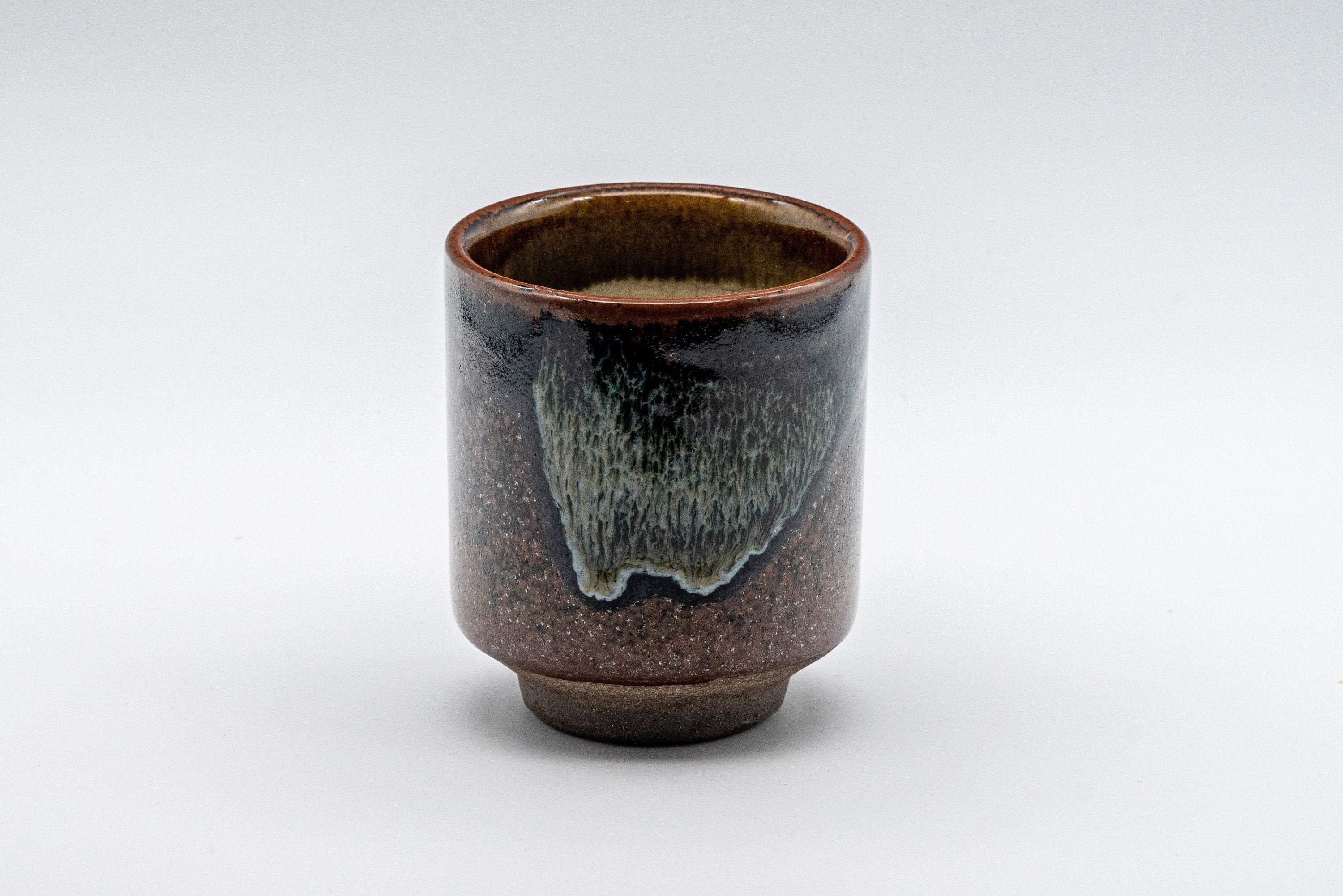 Japanese Teacup - Drip Glazed Tsutsu-gata Koishiwara-yaki Yunomi - 135ml