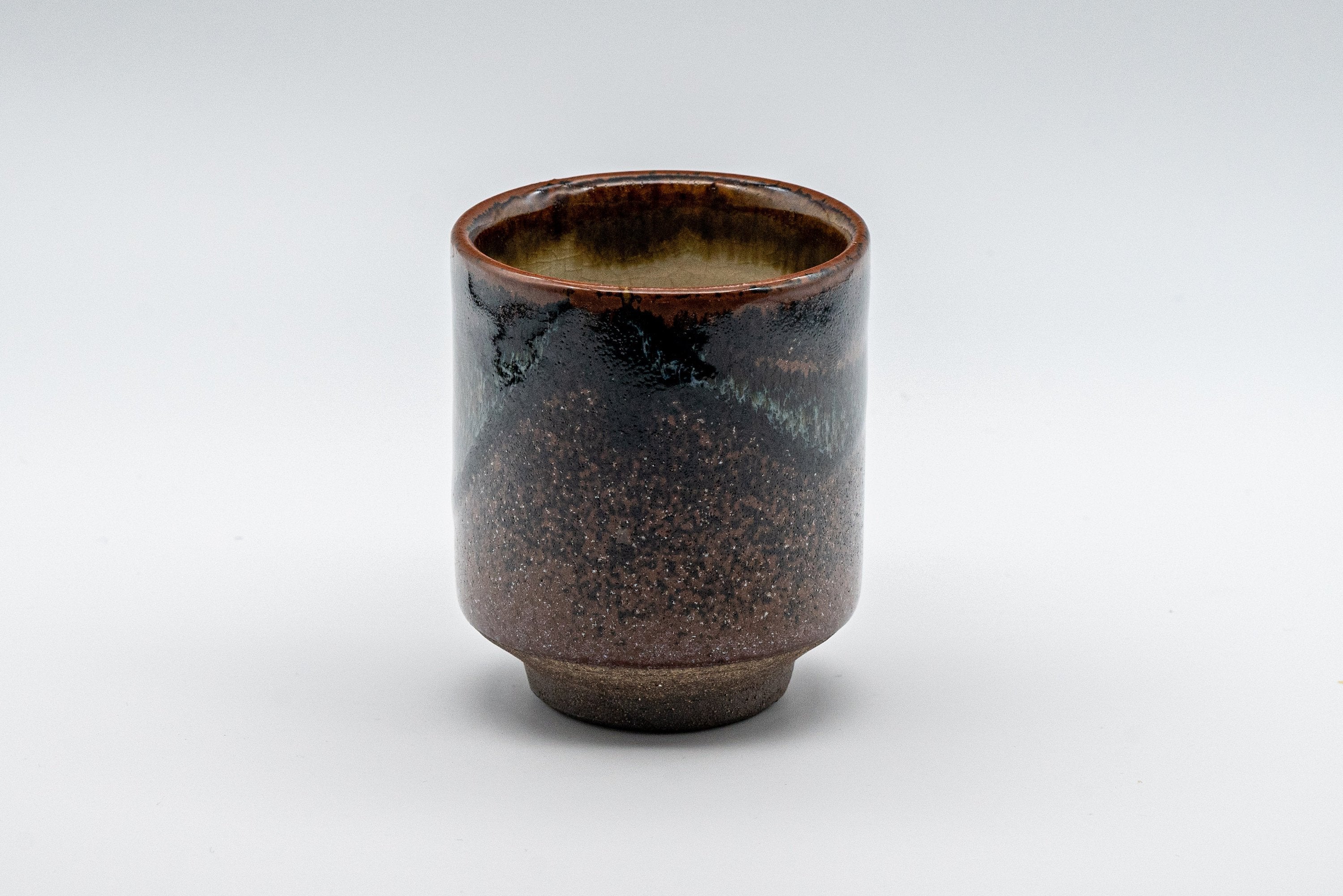 Japanese Teacup - Drip Glazed Tsutsu-gata Koishiwara-yaki Yunomi - 135ml