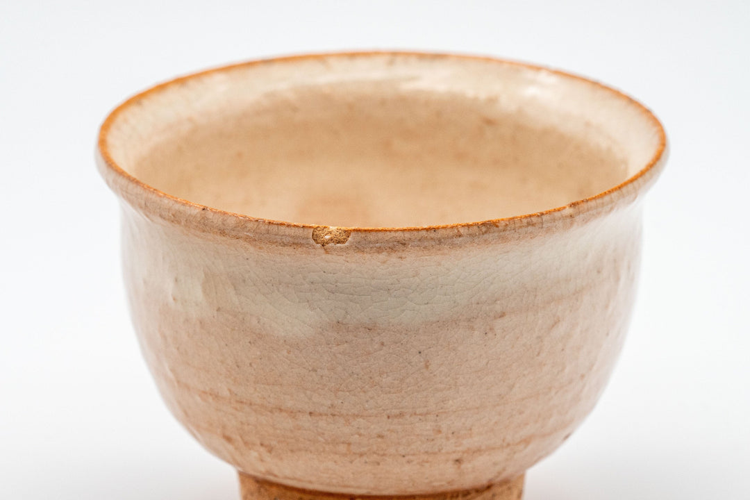 Japanese Teacups - Pair of Hagi-yaki Yunomi - 110ml