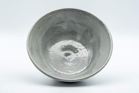 Japanese Matcha Bowl - Milky Gray Glazed Summer Chawan - 300ml