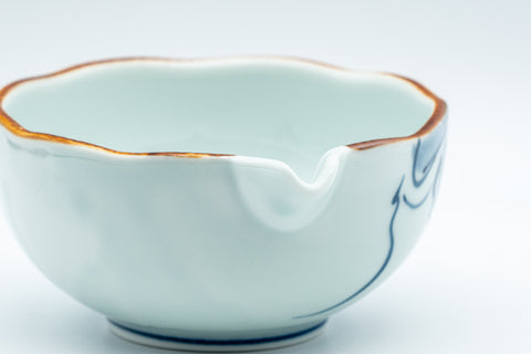 Japanese Katakuchi - 源山 Genzan Porcelain Water Cooler - 120ml - Tezumi