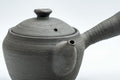 Japanese Kyusu - Matte Black Unglazed Stoneware Do-ake Teapot - 175ml - Tezumi