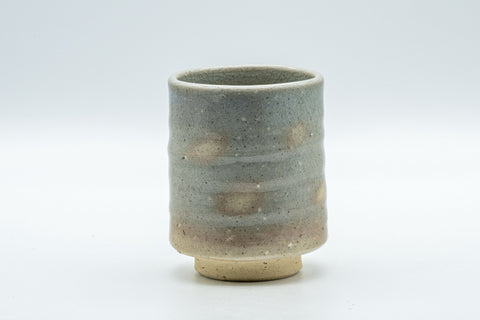 Tezumi — Japanese Teacup - Gohonte Tsutsu-gata Hagi-yaki Yunomi - 140ml — front view