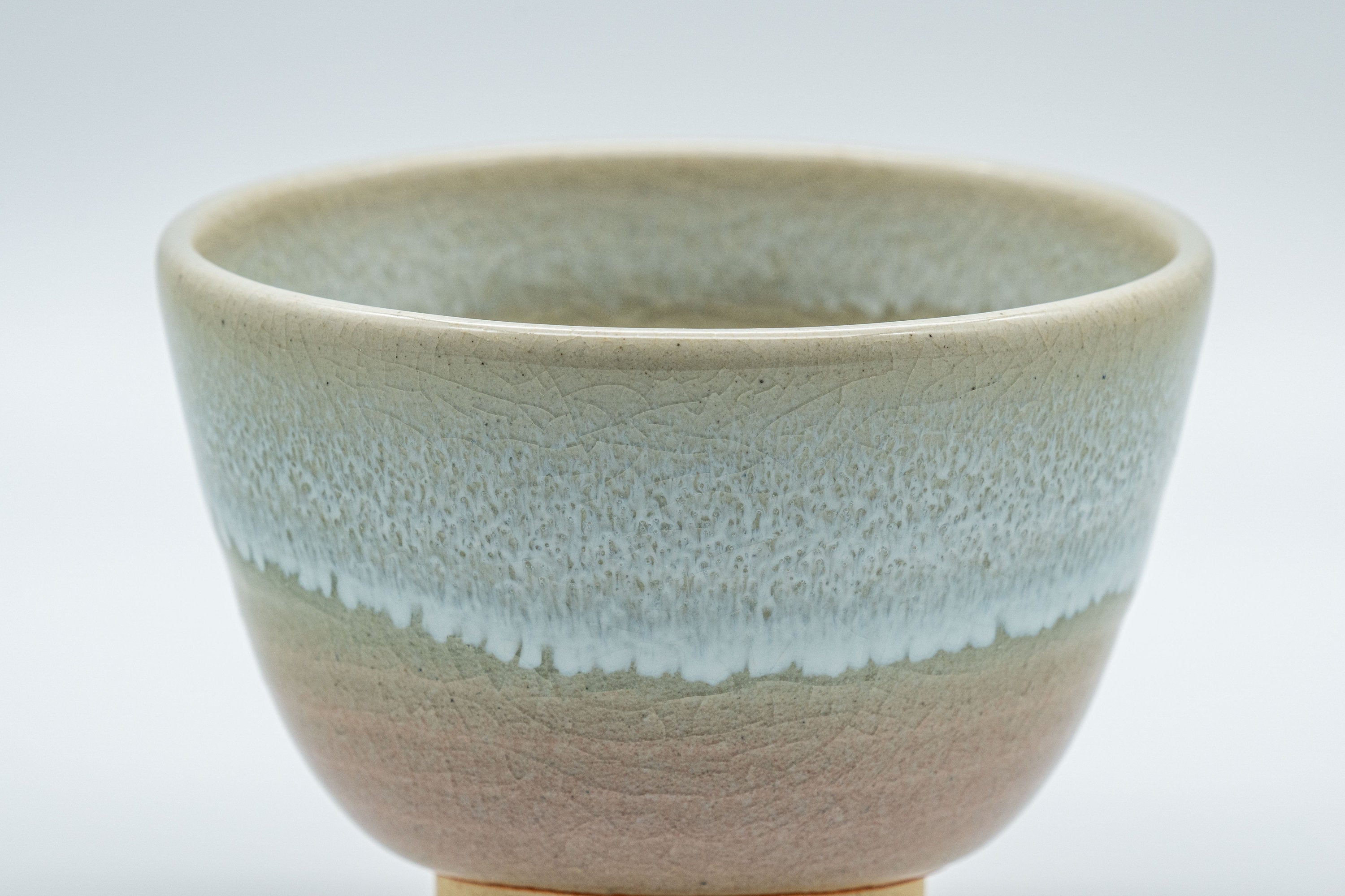Tezumi Hagi-yaki Senchawan Teacup - Thumbnail 4