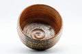 Japanese Matcha Bowl - Gome Glazed Hantsutsu-gata Shigaraki-yaki Chawan - 500ml - Tezumi