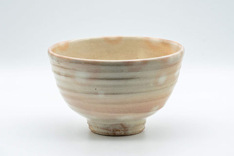 Japanese Matcha Bowl - Gohonte Wan-nari Hagi-yaki Chawan - 450ml - Tezumi
