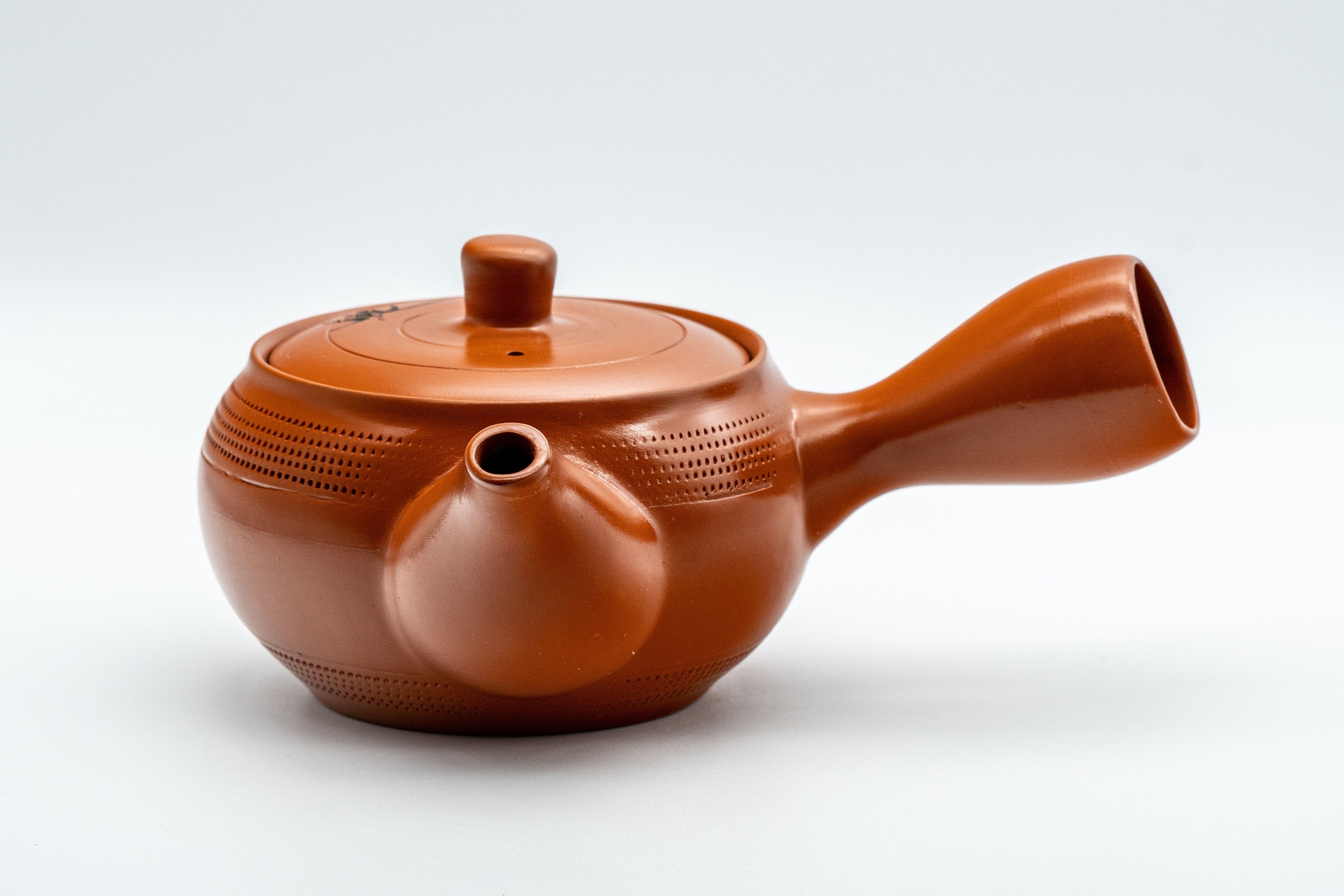 Japanese Kyusu - Bamboo Tokoname-yaki Teapot - 300ml - Tezumi