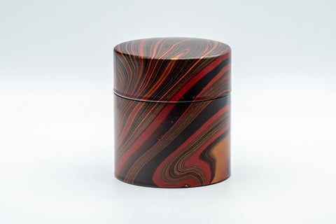 Japanese Chazutsu - Marbled Tea Canister - 220ml - Tezumi