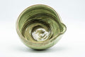 Japanese Katakuchi - Large Brush Glazed Spouted Matcha Bowl - 700ml - Tezumi