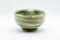 Japanese Katakuchi - Large Brush Glazed Spouted Matcha Bowl - 700ml - Tezumi