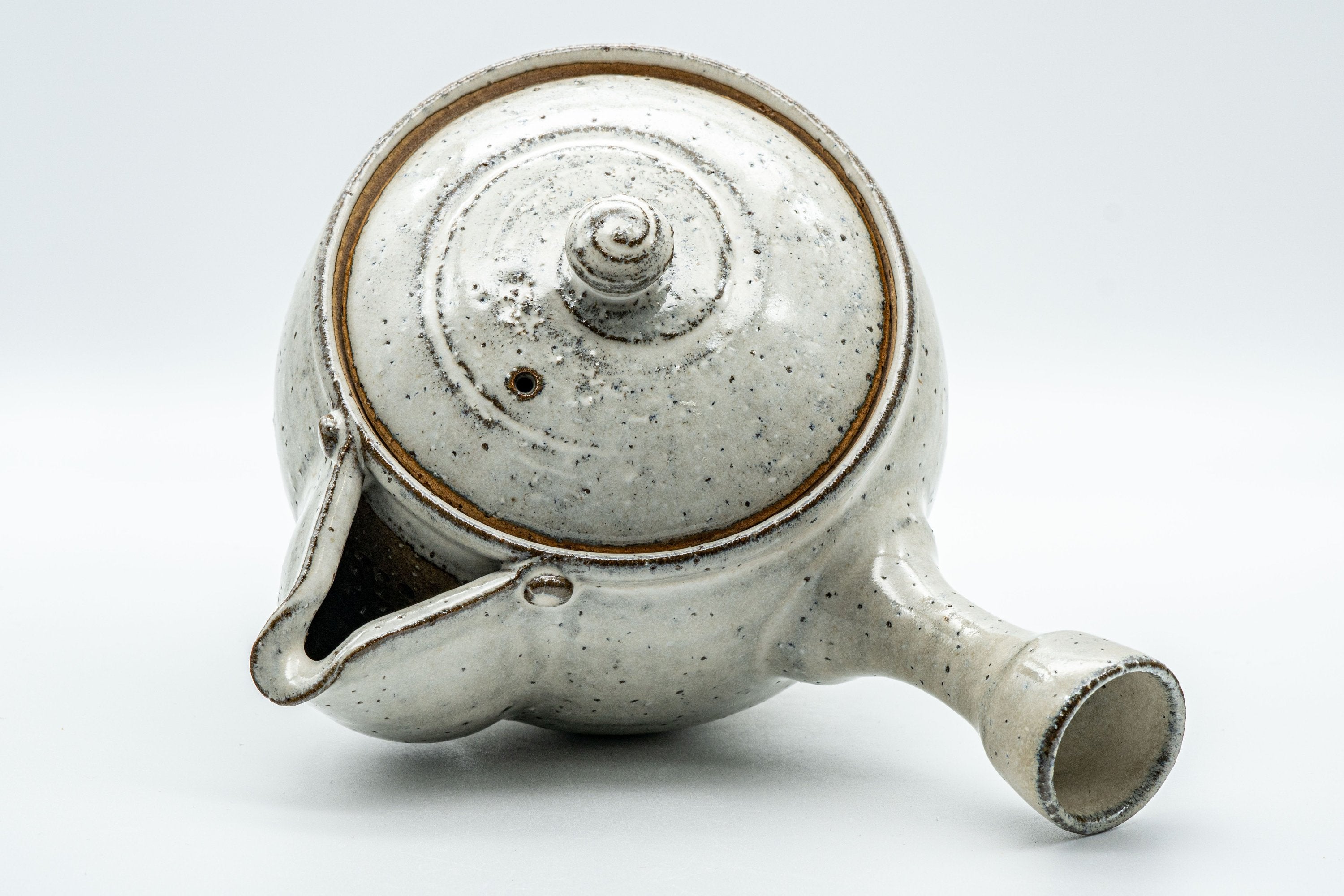 Japanese Kyusu - Large Hagi-yaki Do-ake Teapot - 700ml - Tezumi