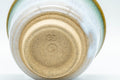 Tezumi — Japanese Teacup - Flared Blue-green Yunomi - 125ml — top-down view of the glazed interior