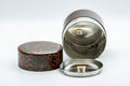 Japanese Chazutsu - 唐塗 Kara-nuri Urushi Lacquer Canister - 350ml - Tezumi
