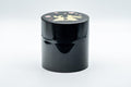 Japanese Chazutsu - Black Rabbit Sakura Petals Canister - 350ml - Tezumi
