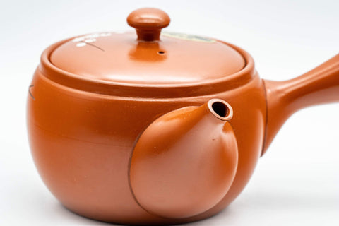 Japanese Kyusu - Sakura Cherry Blossoms Tokoname-yaki Debeso Teapot - 330ml