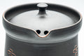 Japanese Chaho - 石龍 Uemura Hiroyuki, Sekiryu Kiln - Black Kurodei Tokoname-yaki Sasame Teapot - 300ml - Tezumi