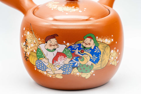 Japanese Kyusu - 福仙窯 Fukusen Kiln Tokoname-yaki Teapot - 350ml