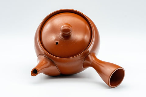 Japanese Kyusu - 富仙窯 Fusen Kiln Calligraphy Tokoname-yaki Teapot - 250ml