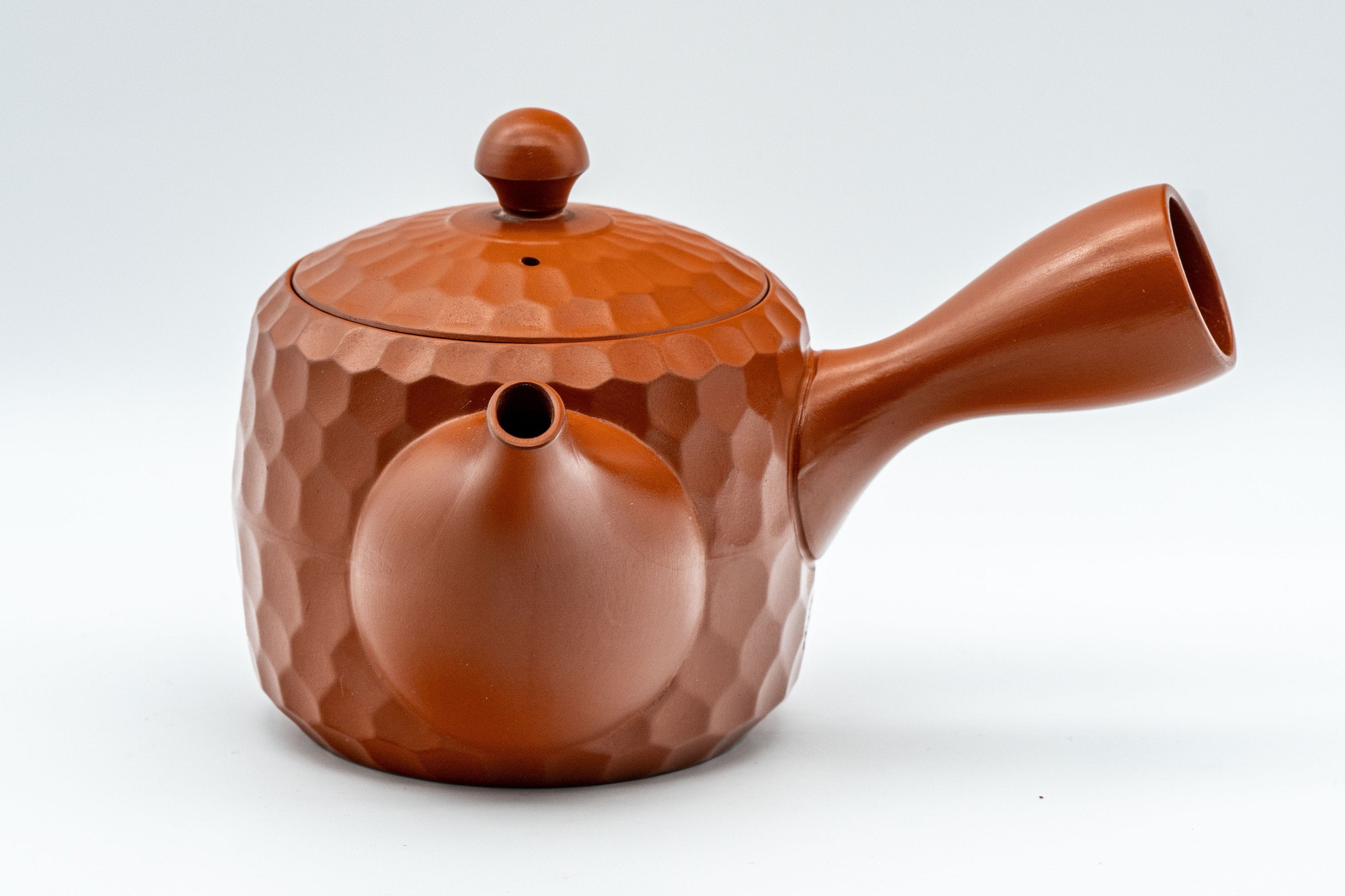 Japanese Kyusu - Hexagonal Tokoname-yaki Teapot - 350ml - Tezumi