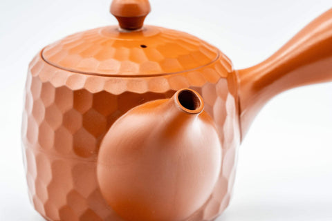 Japanese Kyusu - Hexagonal Tokoname-yaki Teapot - 350ml - Tezumi