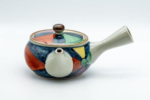 Japanese Kyusu - 陶山窯 Suyama Kiln Arita-yaki Debeso Teapot - 250ml