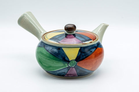 Japanese Kyusu - 陶山窯 Suyama Kiln Arita-yaki Debeso Teapot - 250ml