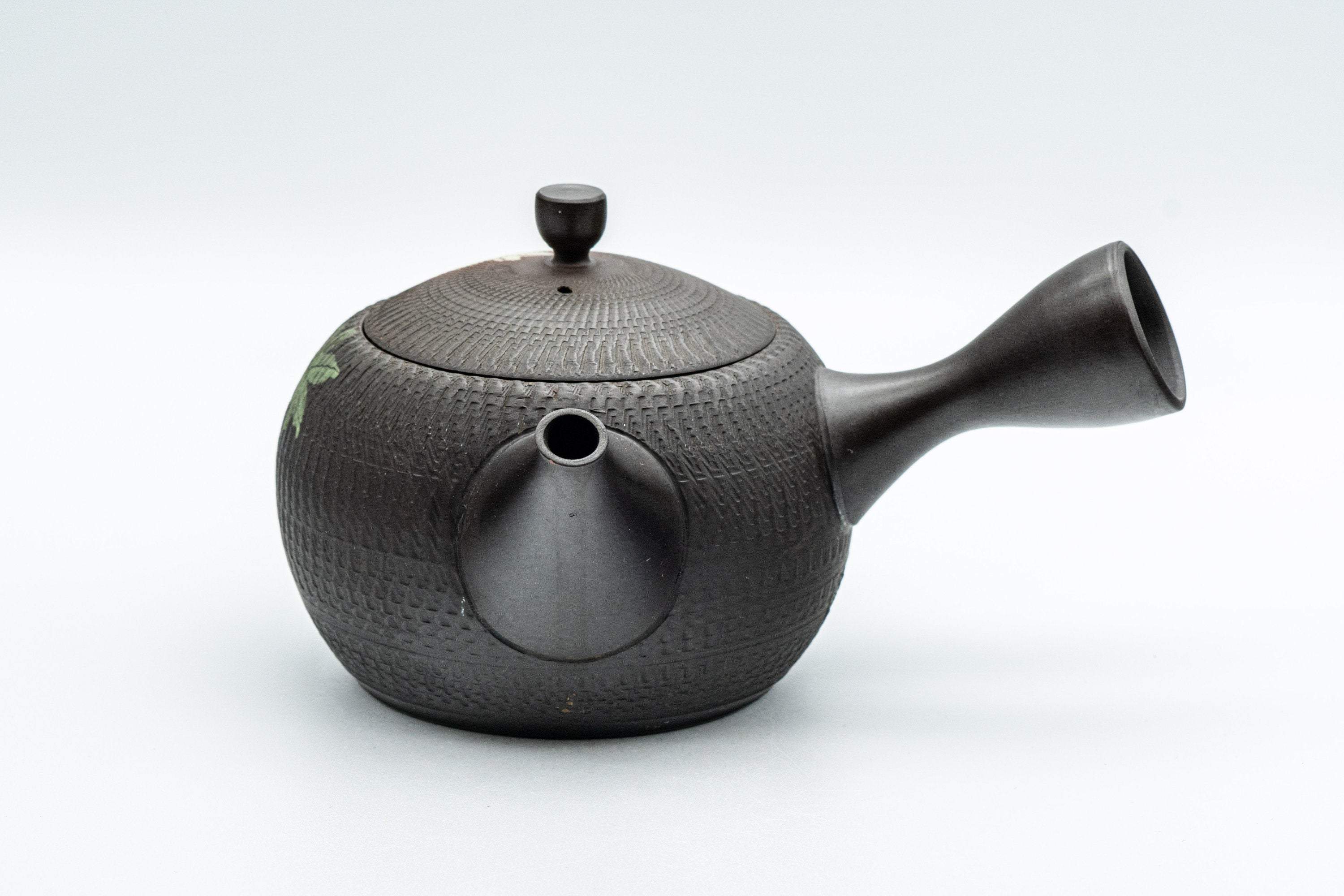 Japanese Kyusu - 玉光 Gyokko - Tochiri-style Momiji Yōhen Tokoname-yaki Debeso Teapot - 250ml