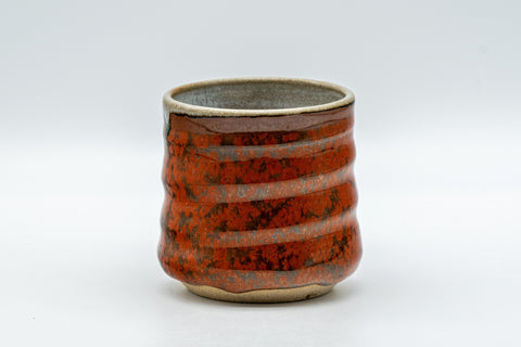 Japanese Teacup - Speckled Glaze Spiral Yunomi - 120ml