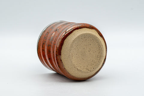 Japanese Teacup - Speckled Glaze Spiral Yunomi - 120ml